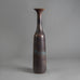 Gunnar Nylund for Rörstrand, tall stoneware vase with brown and blue glaze H1275