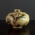 Thorkild Olsen for Royal Copenhagen vase with relief and Sung glaze