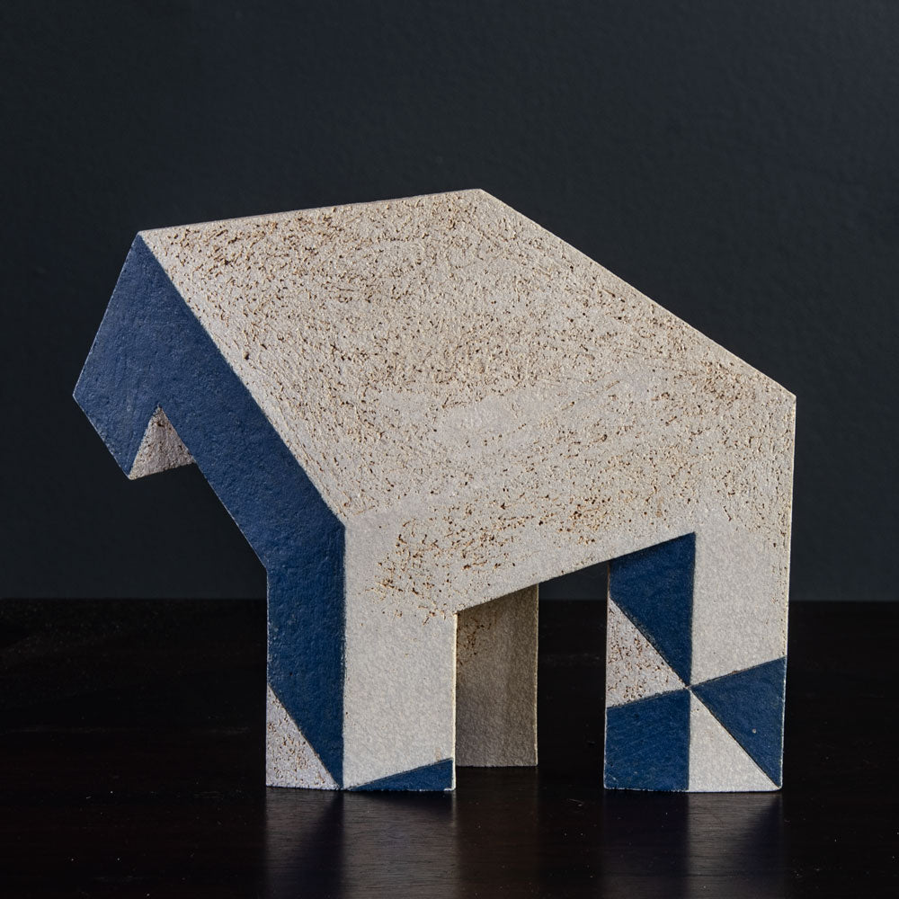 Ben Arnup, own studio, UK, unique stoneware sculpture of a table H1201