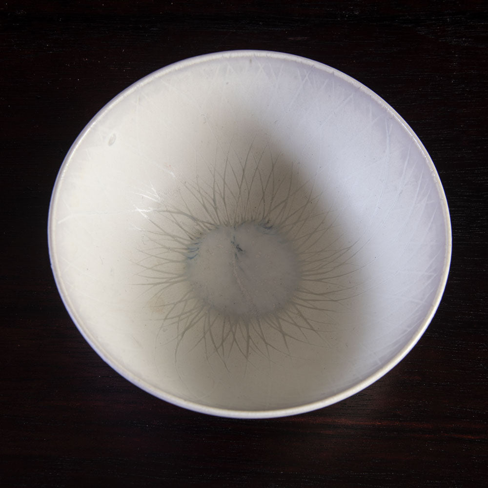 Stig Lindberg for Gustavsberg, Sweden, unique bowl with white glaze H1383