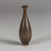 Berndt Friberg for Gustavsberg, Sweden, miniature vase with brown haresfur glaze G9348