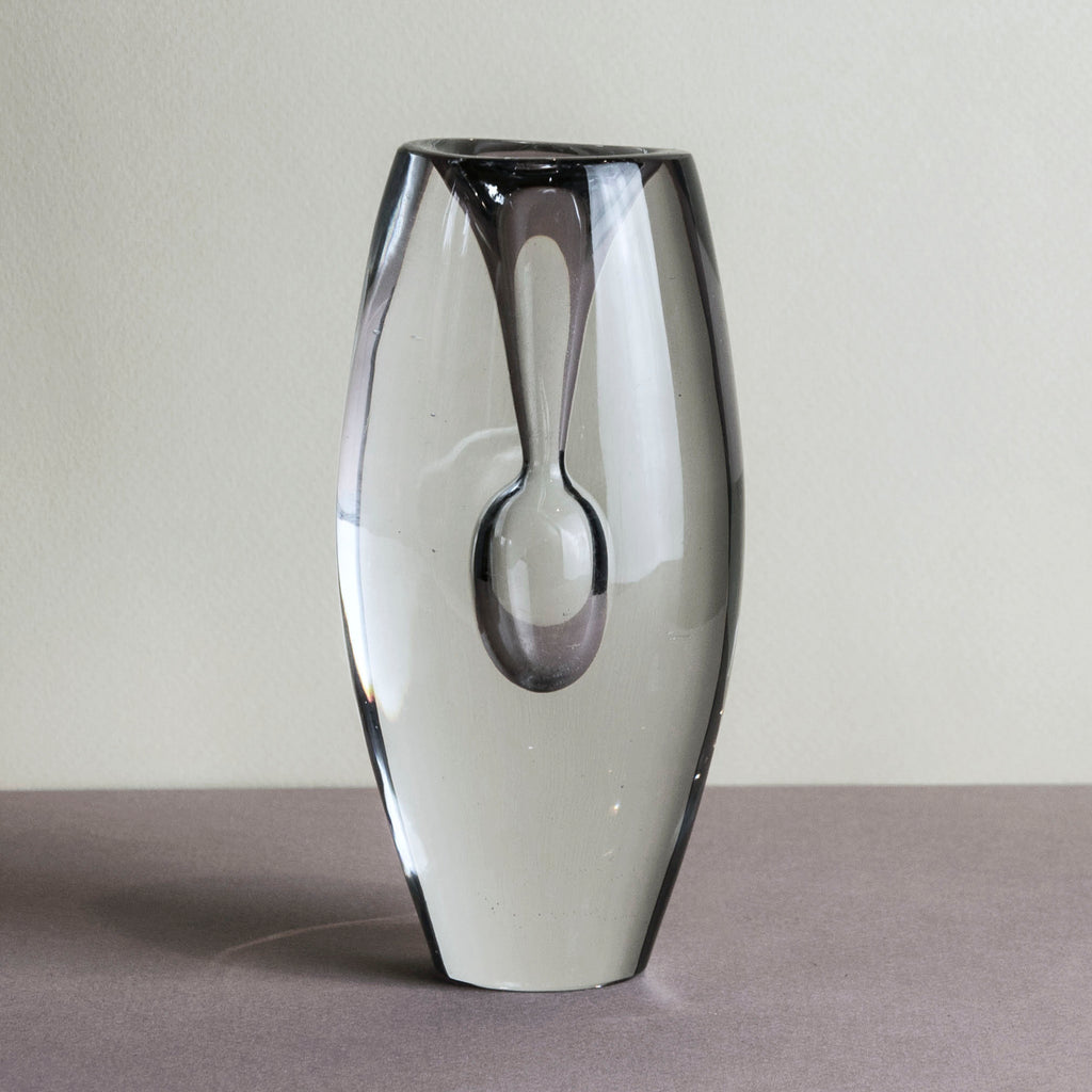 Tapio Wirkkala for Iittala, Finland, glass "Tokio" vase H1166