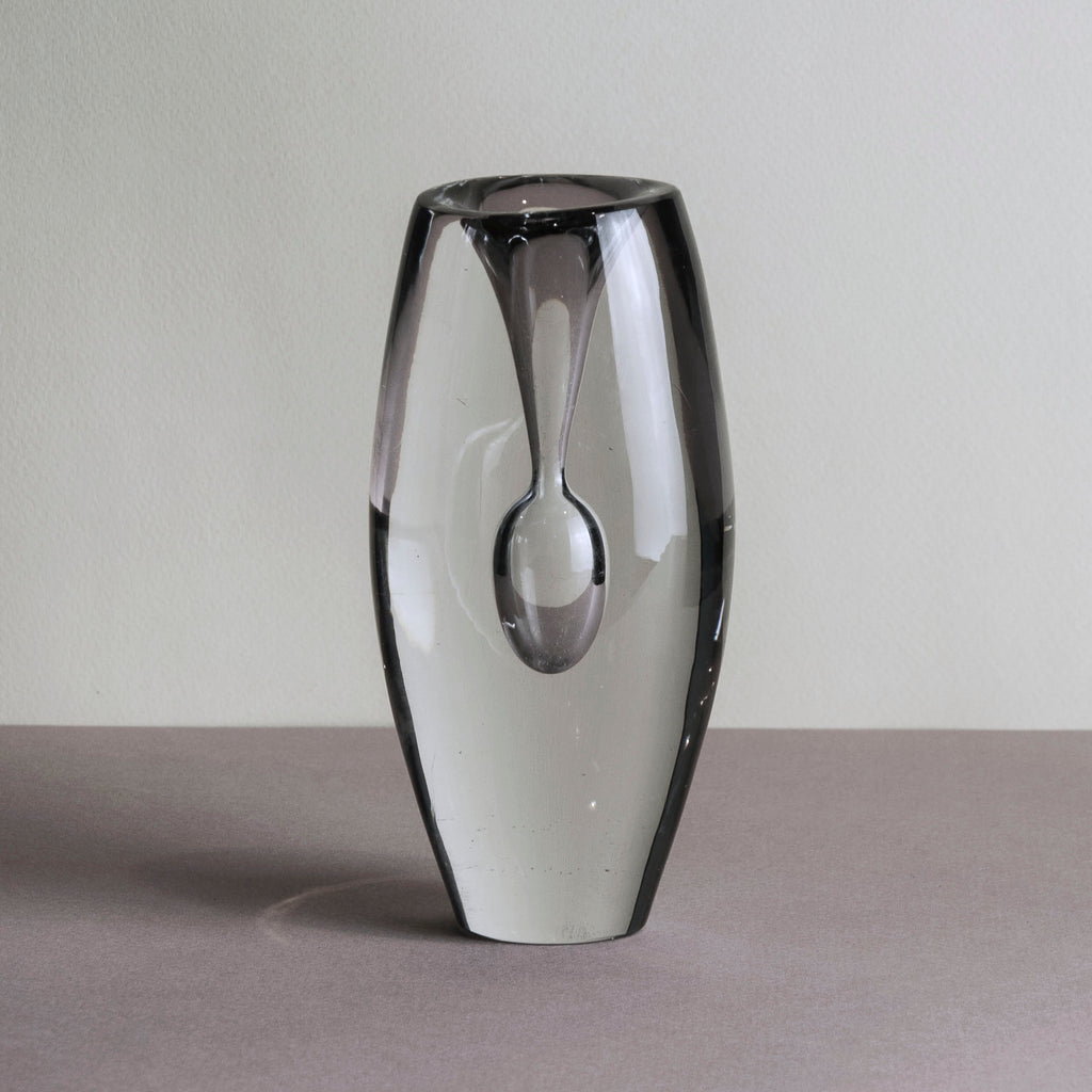 Tapio Wirkkala for Iittala, Finland, glass "Tokio" vase H1166