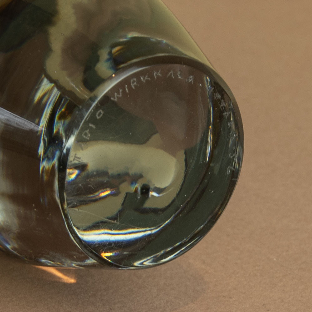 Tapio Wirkkala for Iittala, Finland, glass "Tokio" vase H1166