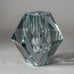 Asta Strömberg for Strömbergshyttan, Sweden, faceted glass vase J1080