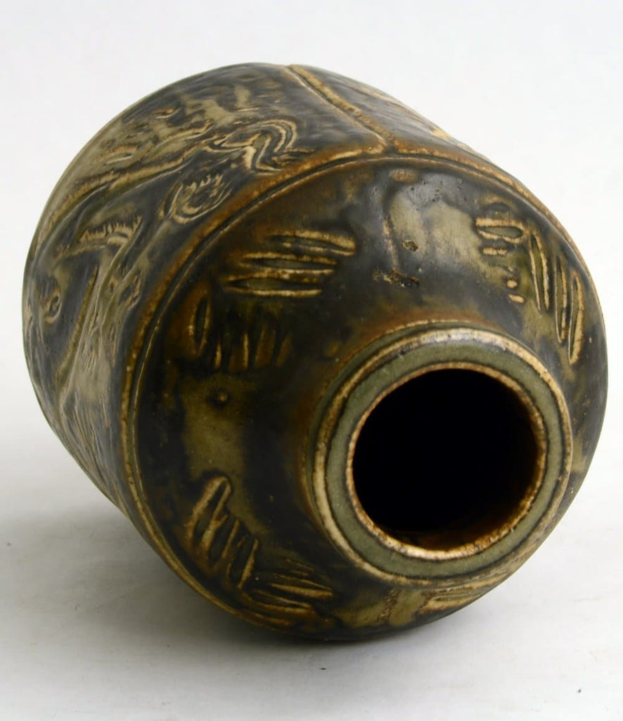 "Jonah and the Whale" Vases by Jais Nielsen for Royal Copenhagen F1774