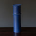 Stig Lindberg for Gustavsberg, Sweden, stoneware vase with cobalt blue glaze G9488