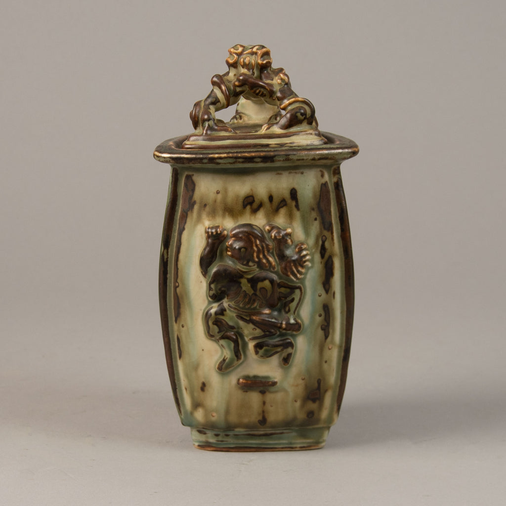 Bode Willumsen for Royal Copenhagen jar with Sung glaze N2761