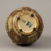 Jais Nielsen for Royal Copenhagen, Denmark, stoneware vase with figures in relief N2908
