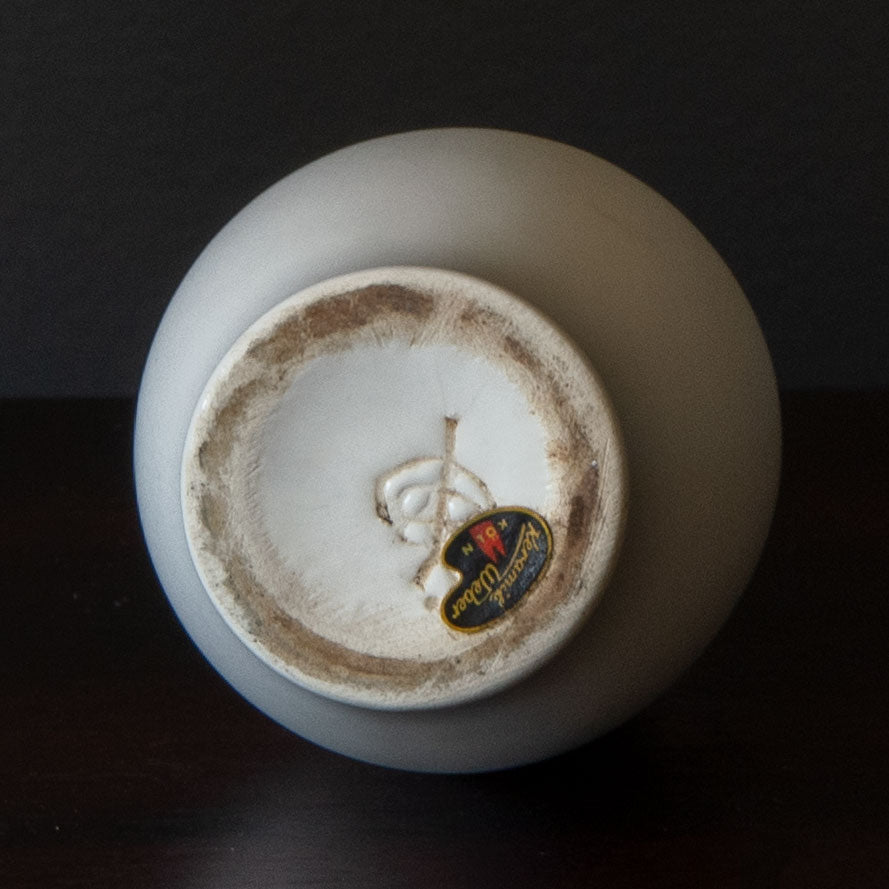 Jan Bontjes van Beek, Germany, stoneware vase with matte white glaze H1047