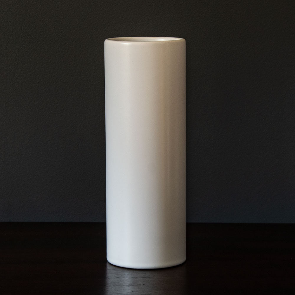 Jan Bontjes van Beek, Germany, stoneware vase with matte white glaze H1040