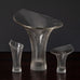 Three engraved Chanterelle vases by Tapio Wirkkala for Iittala