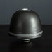 Horst Göbbels, own studio, Germany, sculptural vessel with black and white glaze H1000