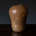 Patrick Nordstrom, own studio, Islev large vase with brown glaze N3844