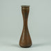 Gunnar Nylund for Rorstrand, stoneware vase with brown glaze G9509