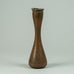 Gunnar Nylund for Rorstrand, stoneware vase with brown glaze G9509