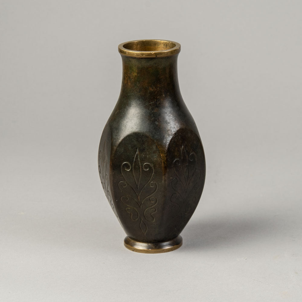 Bronze vase by Tinos, Denmark H1022