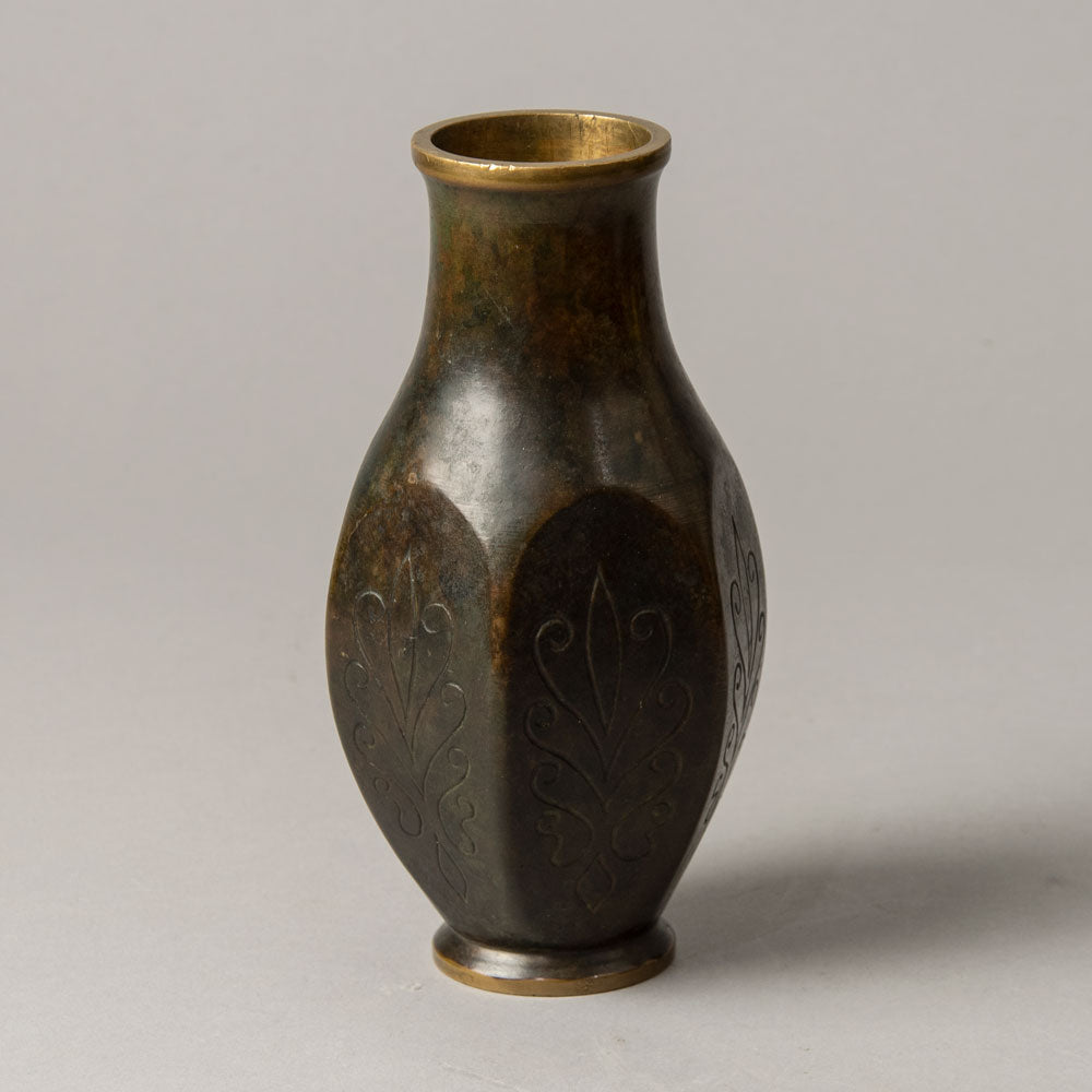 Bronze vase by Tinos, Denmark H1022