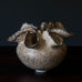 Deirdre Burnett, own studio, frilled sculptural vessel H1206