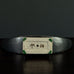 Antje Bruggemann Breckwoldt stoneware sculpture with geometric pattern H1056
