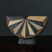 Antje Bruggemann Breckwoldt stoneware sculpture with geometric pattern H1056