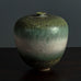 Elizabeth Pluquet-Ulrich, Germany, unique stoneware vase with matte crystalline glaze H1057