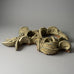 Hertha Hillfon, Sweden, stoneware sculpture with pale brown glaze H1071