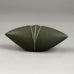 Antje Wiewinner, Germany, unique stoneware sculptural form with gray matte glaze E7379