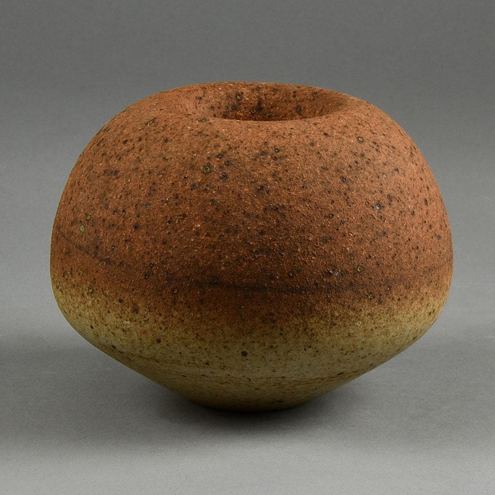 Antje Wiewinner, Germany, unique stoneware sculptural vessel F8046