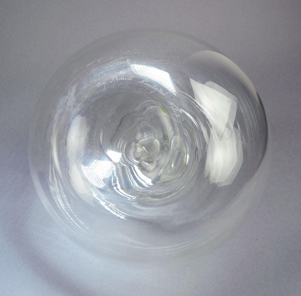 Apple vase by Kaj Franck for Nuutäjarvi-Nottsjö marks