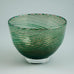 "Aqua graal" glass bowl by Edward Hald for Orrefors N2575 - Freeforms