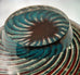 "Aqua graal" glass bowl by Edward Hald for Orrefors N2575 - Freeforms