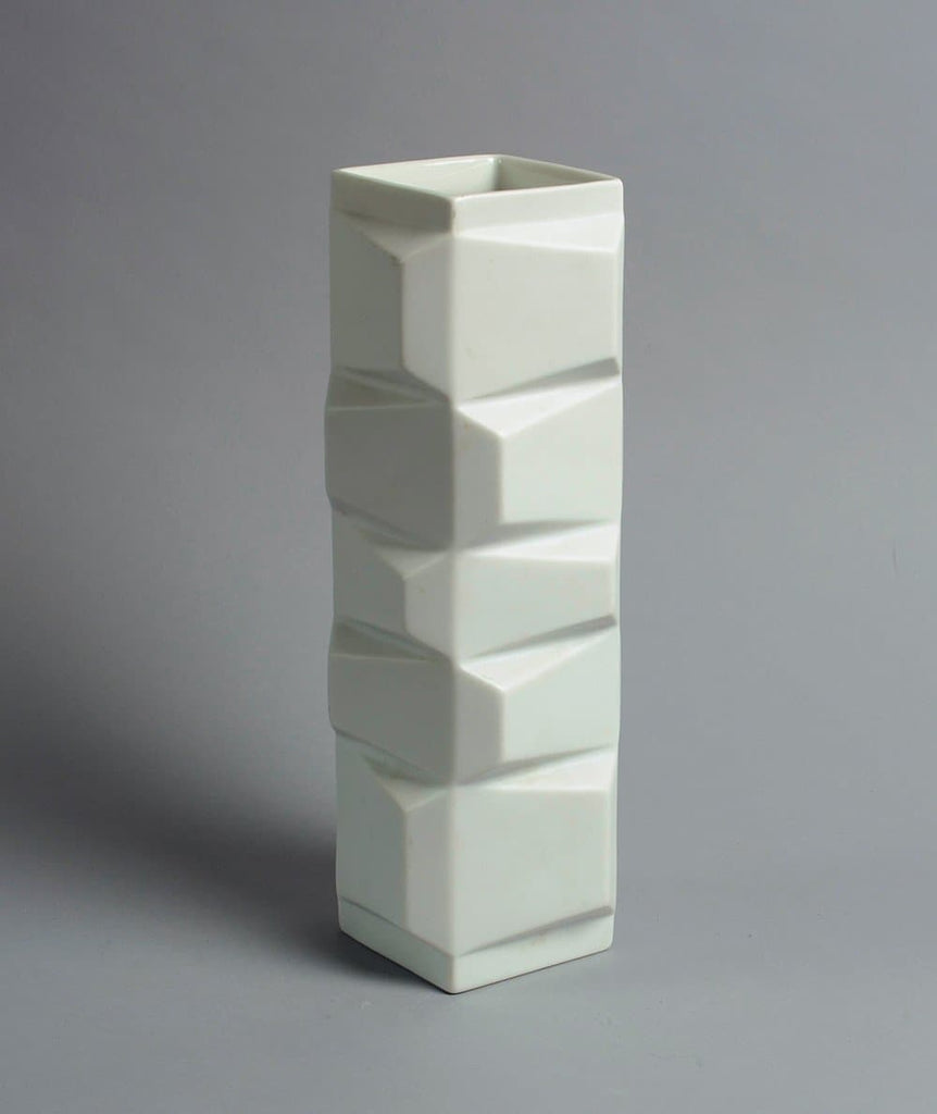 "Archais" porcelain vase by Heinrich Fuchs for Hutschenreuther B3108, B3147 - Freeforms
