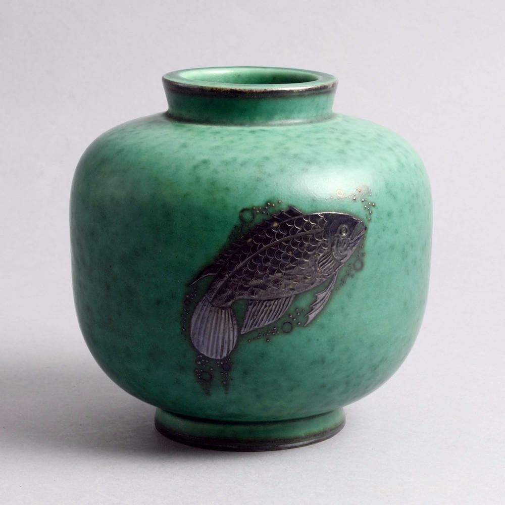"Argenta" vase by Wilhelm Kage for Gustavsberg