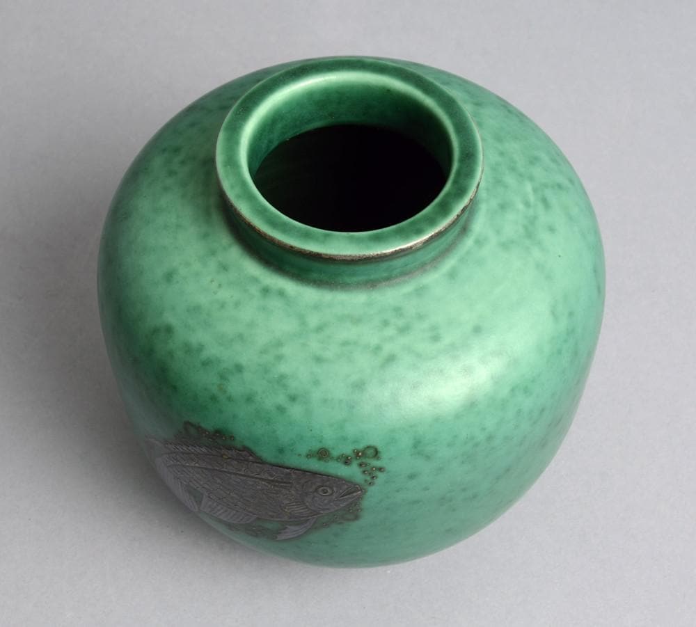 "Argenta" vase by Wilhelm Kage for Gustavsberg