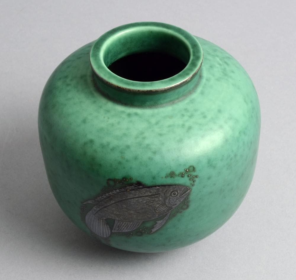 "Argenta" vase by Wilhelm Kage for Gustavsberg