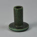 Arne Bang, Denmark, stoneware candlestick with green glaze A1694 - Freeforms