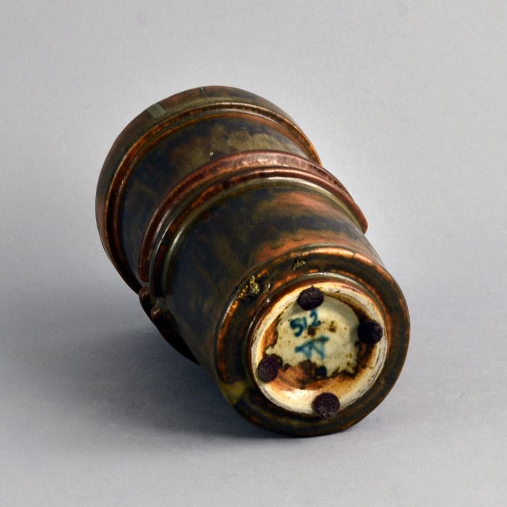 Art Deco stoneware vase by Bode Willumsen F1426 - Freeforms