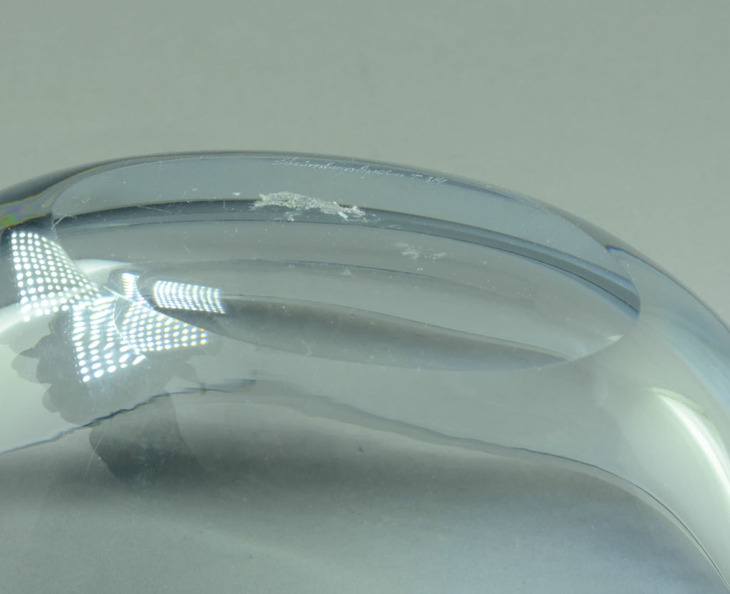 Asta Stromberg for Strombergshyttan clear glass bowl N7054 - Freeforms