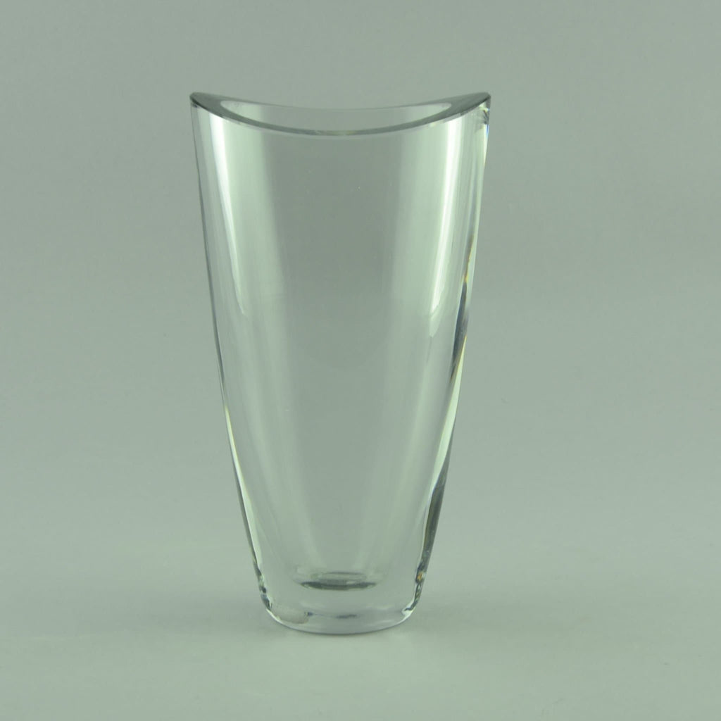 Asta Stromberg for Strombergshyttan clear glass vase N7390 - Freeforms