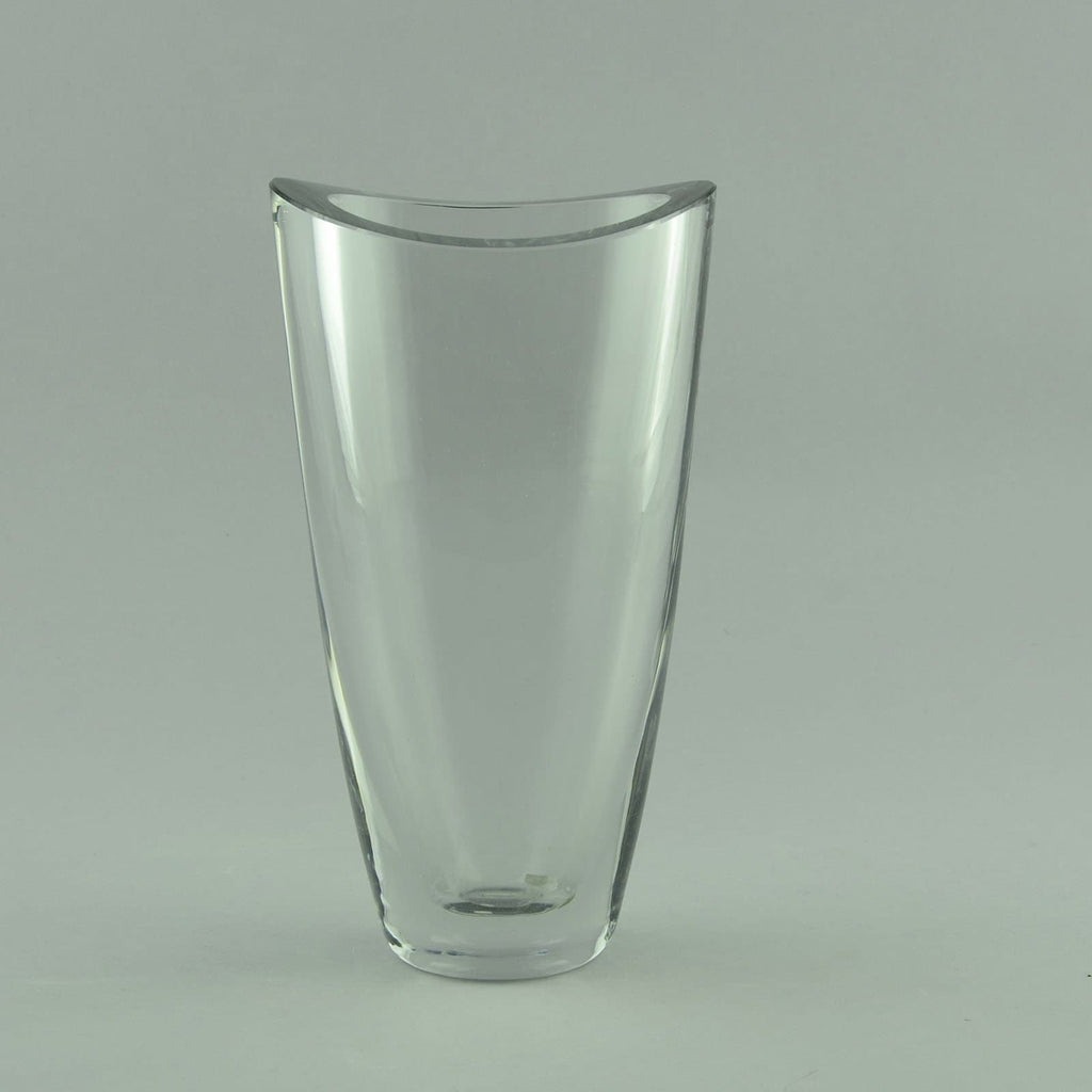 Asta Stromberg for Strombergshyttan clear glass vase N7390 - Freeforms