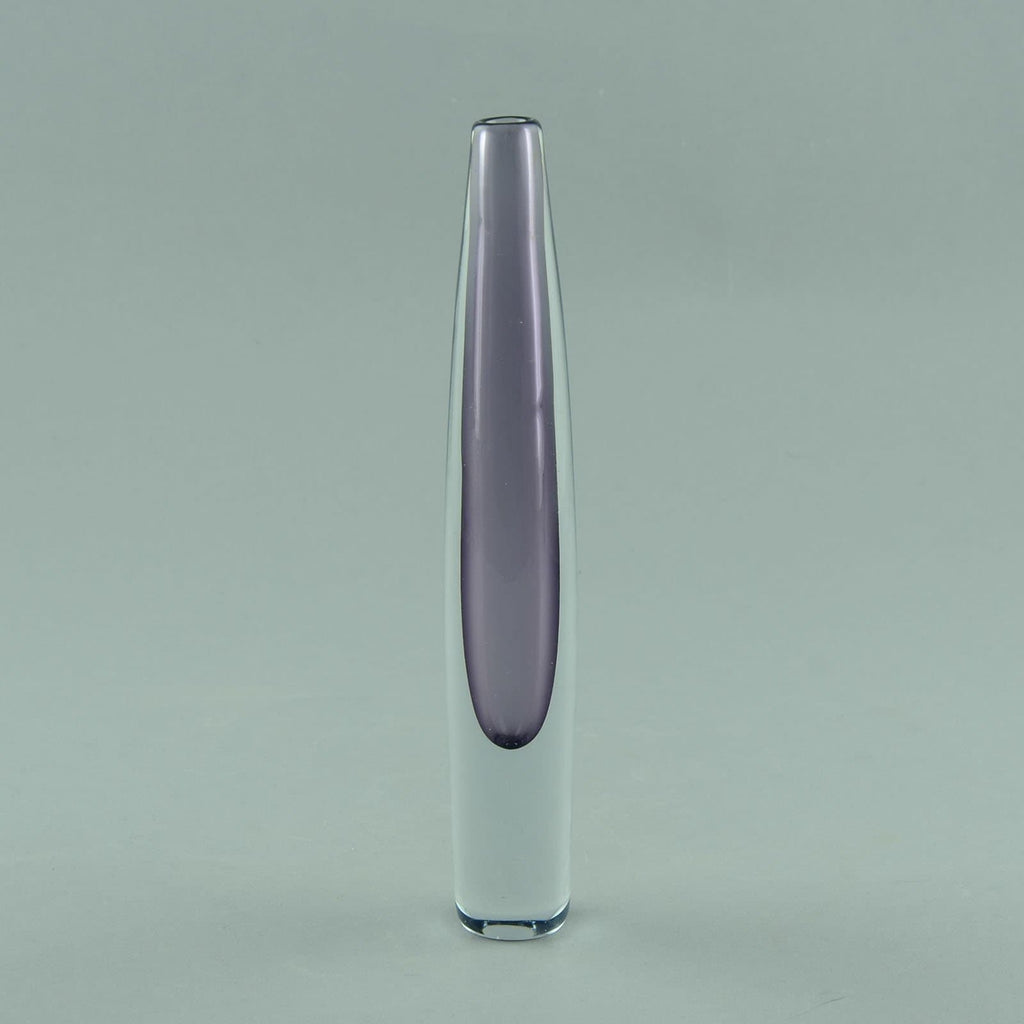 Asta Stromberg for Strombergshyttan Sommerso "Sputnik" vase in purple N9266 - Freeforms
