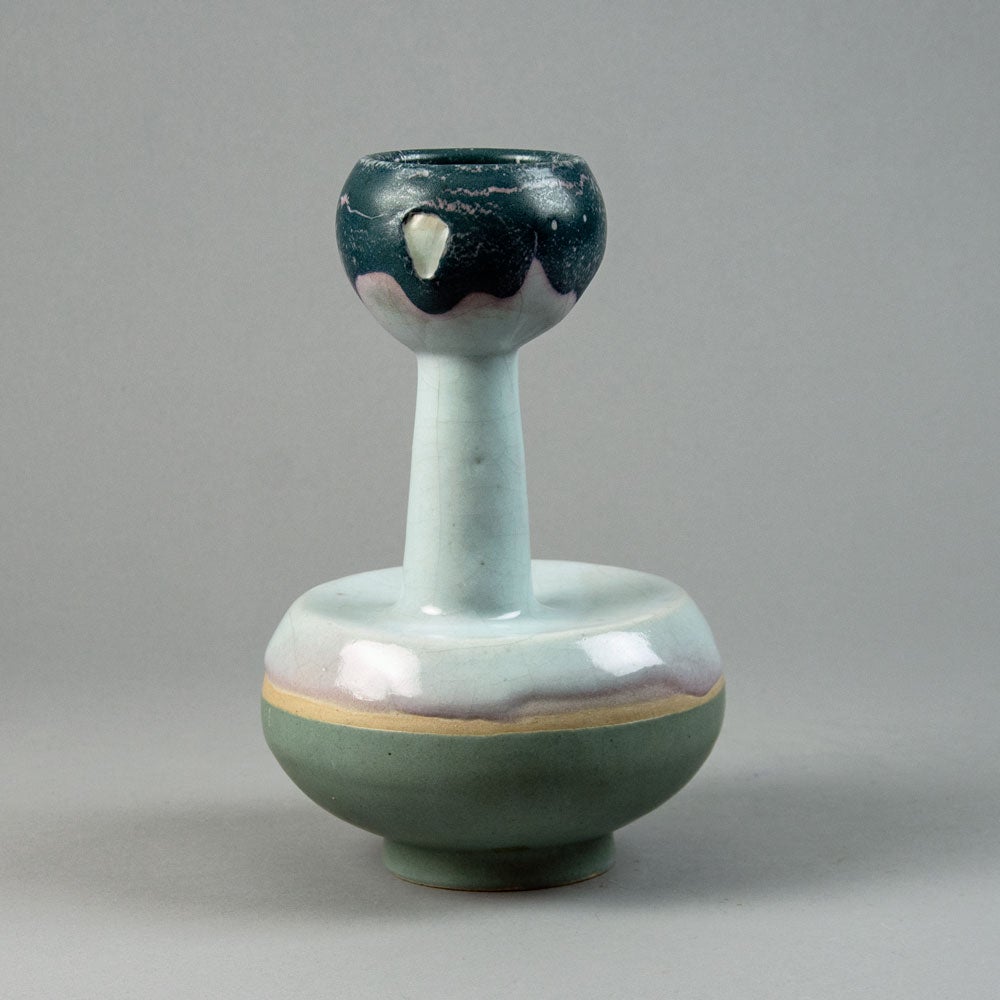 School of Walther Popp,  Germany, stoneware sculptural vessel G9417 - Freeforms