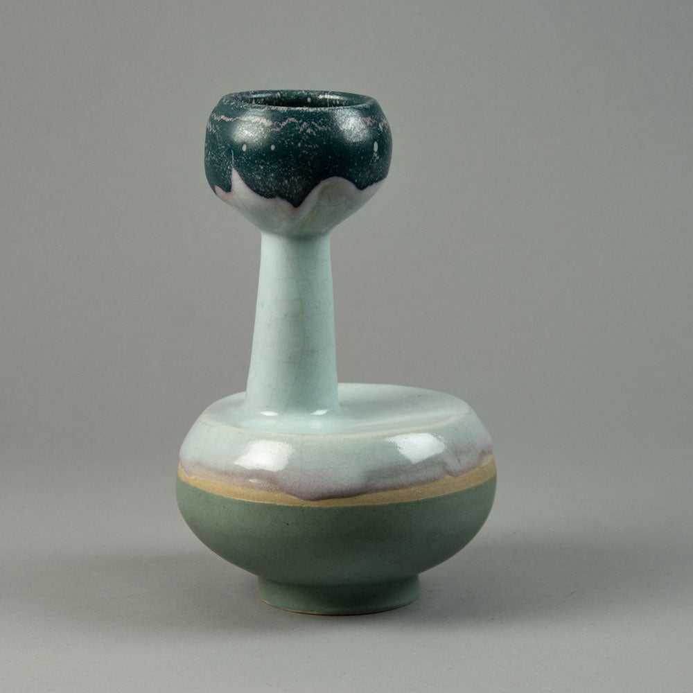 School of Walther Popp, Germany, stoneware sculptural vessel G9417 - Freeforms