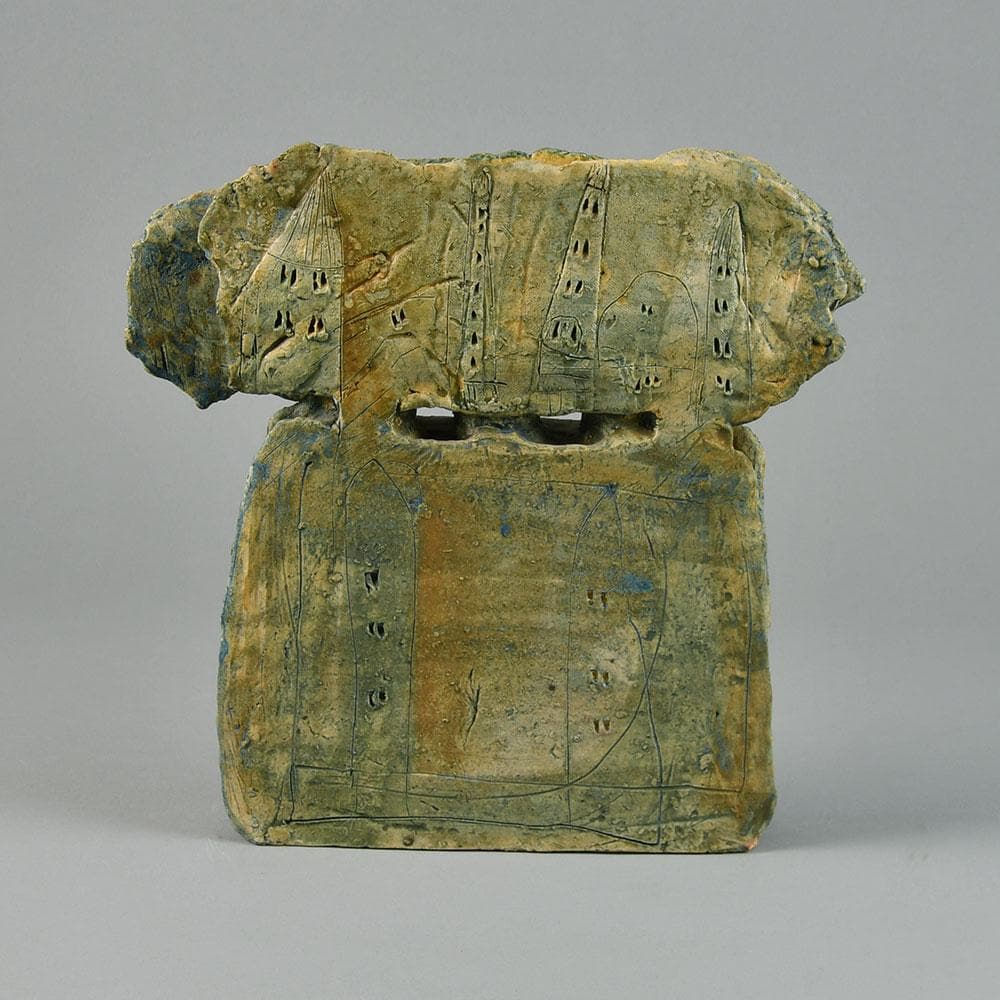 Azade Köker, own studio, Turkey, unique stoneware sculpture F8144 - Freeforms