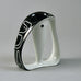 Beate Kuhn for Rosenthal black and white porcelain vase G9132 - Freeforms