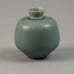 Berndt Friberg for Gustavsberg cabinet vase with pale blue glaze G9375 - Freeforms