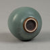 Berndt Friberg for Gustavsberg cabinet vase with pale blue glaze G9375 - Freeforms