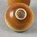 Berndt Friberg for Gustavsberg miniature bowl with brown haresfur glaze F8259 - Freeforms