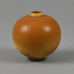 Berndt Friberg for Gustavsberg, small vase with reddish brown haresfur glaze F8174 - Freeforms